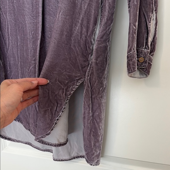 Free People Women's velvet tunic - Picture 2 of 4